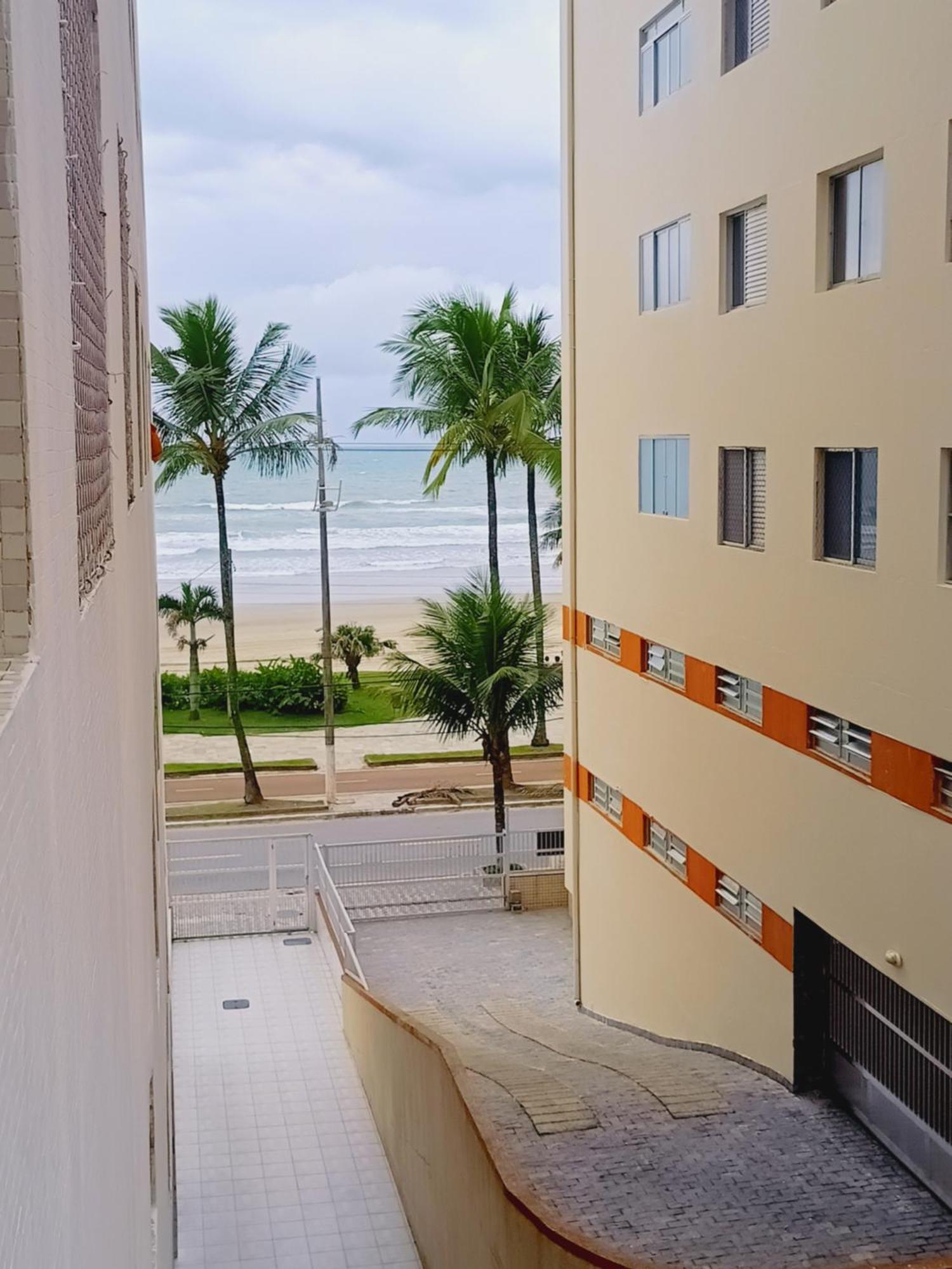 Apartamento Pe Na Areia Vila Caicara Praia Grande Dış mekan fotoğraf